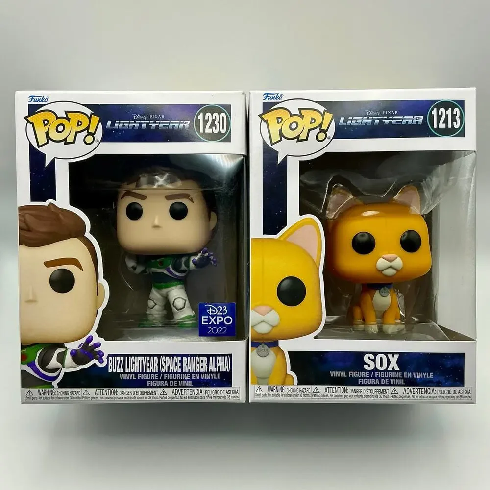 Buzz Lightyear Alpha and Sox D23 2022 Exclusive Funko Pop Set - Picture 1 of 6